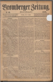 Bromberger Zeitung, 1878, nr 13