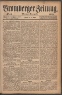 Bromberger Zeitung, 1878, nr 49