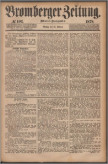 Bromberger Zeitung, 1878, nr 102