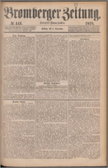 Bromberger Zeitung, 1878, nr 441