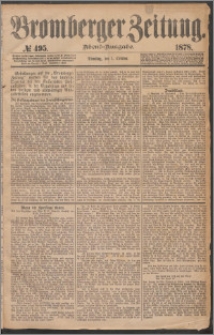 Bromberger Zeitung, 1878, nr 495