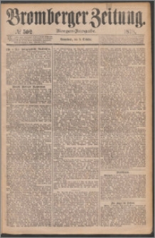 Bromberger Zeitung, 1878, nr 502