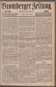 Bromberger Zeitung, 1878, nr 533