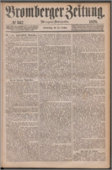 Bromberger Zeitung, 1878, nr 537