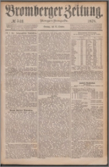Bromberger Zeitung, 1878, nr 543