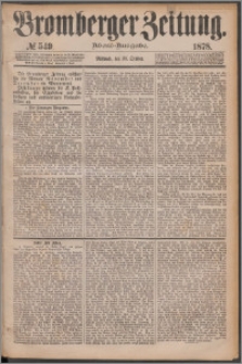Bromberger Zeitung, 1878, nr 549