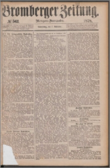Bromberger Zeitung, 1878, nr 563