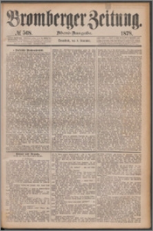 Bromberger Zeitung, 1878, nr 568