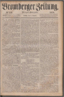 Bromberger Zeitung, 1878, nr 572