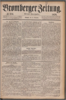 Bromberger Zeitung, 1878, nr 575