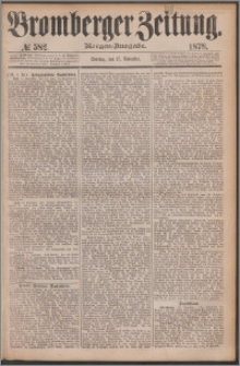 Bromberger Zeitung, 1878, nr 582