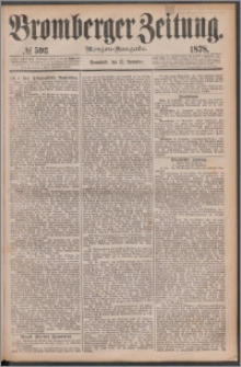 Bromberger Zeitung, 1878, nr 593