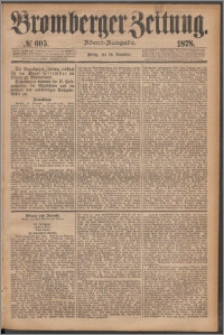 Bromberger Zeitung, 1878, nr 605