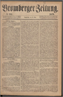 Bromberger Zeitung, 1879, nr 181