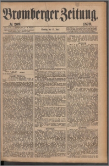 Bromberger Zeitung, 1879, nr 209