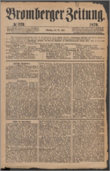 Bromberger Zeitung, 1879, nr 223
