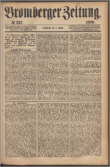 Bromberger Zeitung, 1879, nr 257