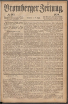 Bromberger Zeitung, 1879, nr 285