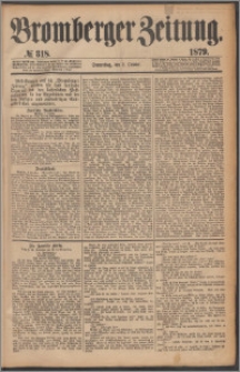 Bromberger Zeitung, 1879, nr 318