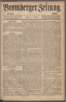 Bromberger Zeitung, 1879, nr 357