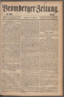 Bromberger Zeitung, 1879, nr 365