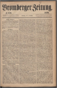 Bromberger Zeitung, 1879, nr 379