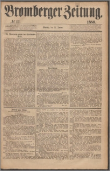 Bromberger Zeitung, 1880, nr 11