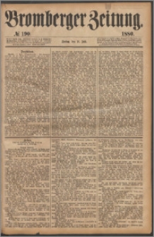 Bromberger Zeitung, 1880, nr 190