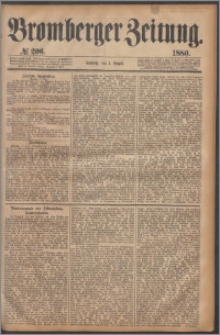 Bromberger Zeitung, 1880, nr 206