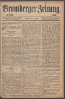 Bromberger Zeitung, 1880, nr 231
