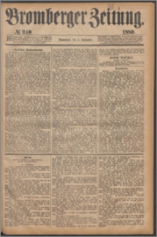 Bromberger Zeitung, 1880, nr 240