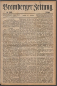 Bromberger Zeitung, 1880, nr 241