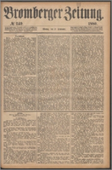 Bromberger Zeitung, 1880, nr 249