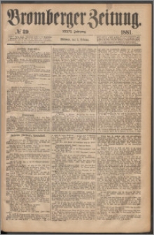Bromberger Zeitung, 1881, nr 39
