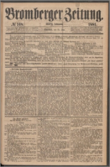 Bromberger Zeitung, 1881, nr 168