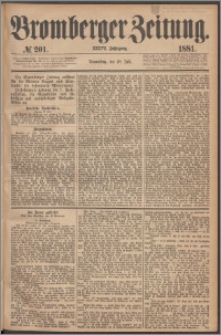 Bromberger Zeitung, 1881, nr 201