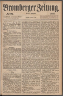 Bromberger Zeitung, 1881, nr 204