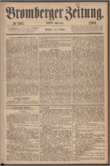 Bromberger Zeitung, 1881, nr 207