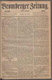 Bromberger Zeitung, 1881, nr 210