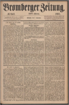 Bromberger Zeitung, 1881, nr 242