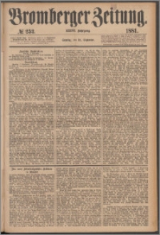 Bromberger Zeitung, 1881, nr 253