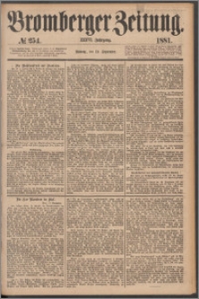 Bromberger Zeitung, 1881, nr 254