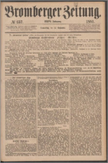Bromberger Zeitung, 1881, nr 257