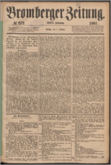 Bromberger Zeitung, 1881, nr 272