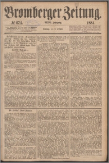 Bromberger Zeitung, 1881, nr 274