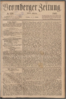 Bromberger Zeitung, 1881, nr 276