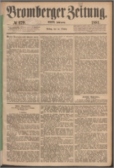 Bromberger Zeitung, 1881, nr 279