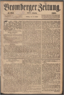 Bromberger Zeitung, 1881, nr 281