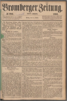 Bromberger Zeitung, 1881, nr 286