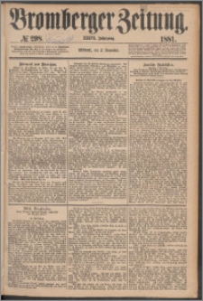 Bromberger Zeitung, 1881, nr 298